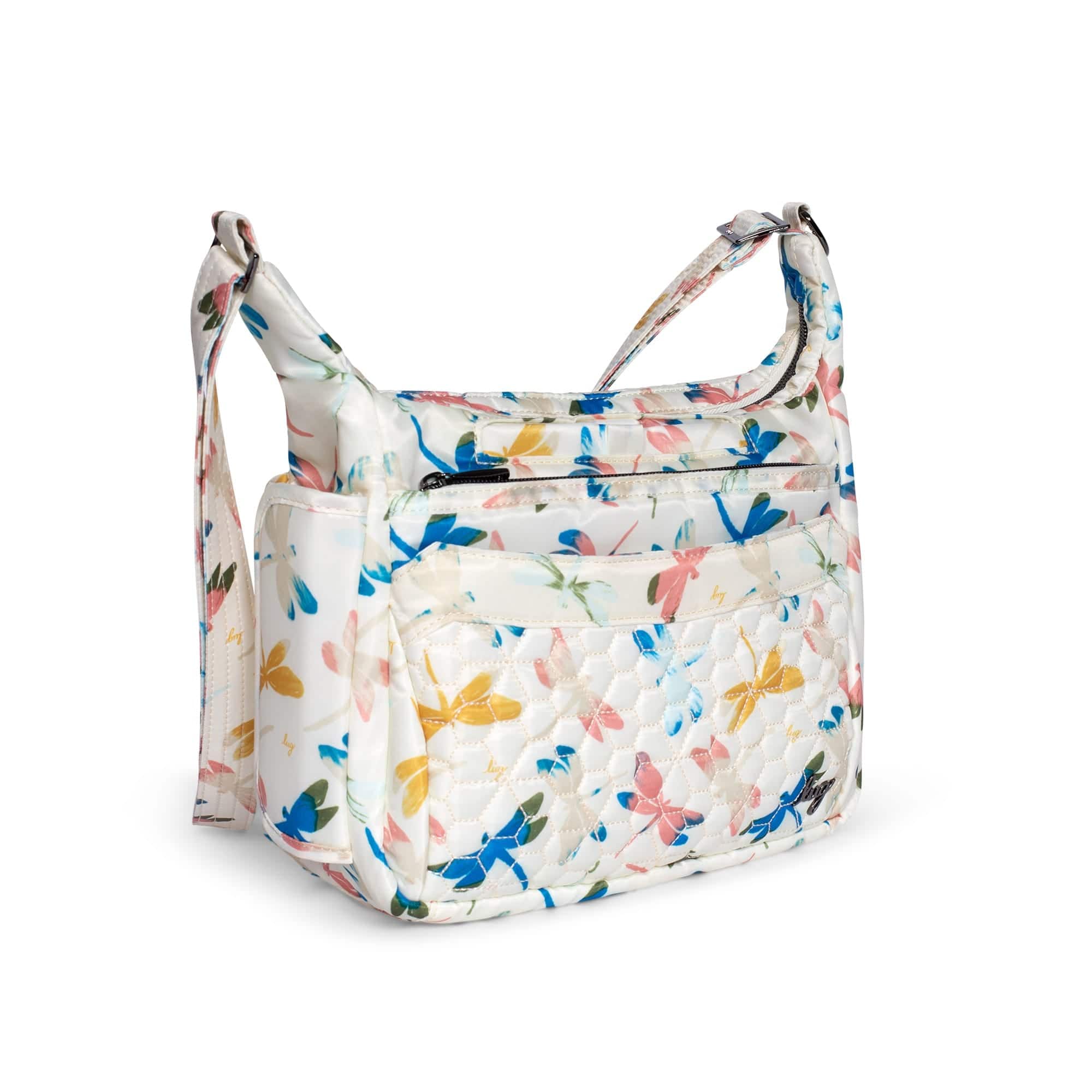 Flutter SE Crossbody Bag - DRAGONFLY MULTI - FlutterSE_DragonflyMulti_02